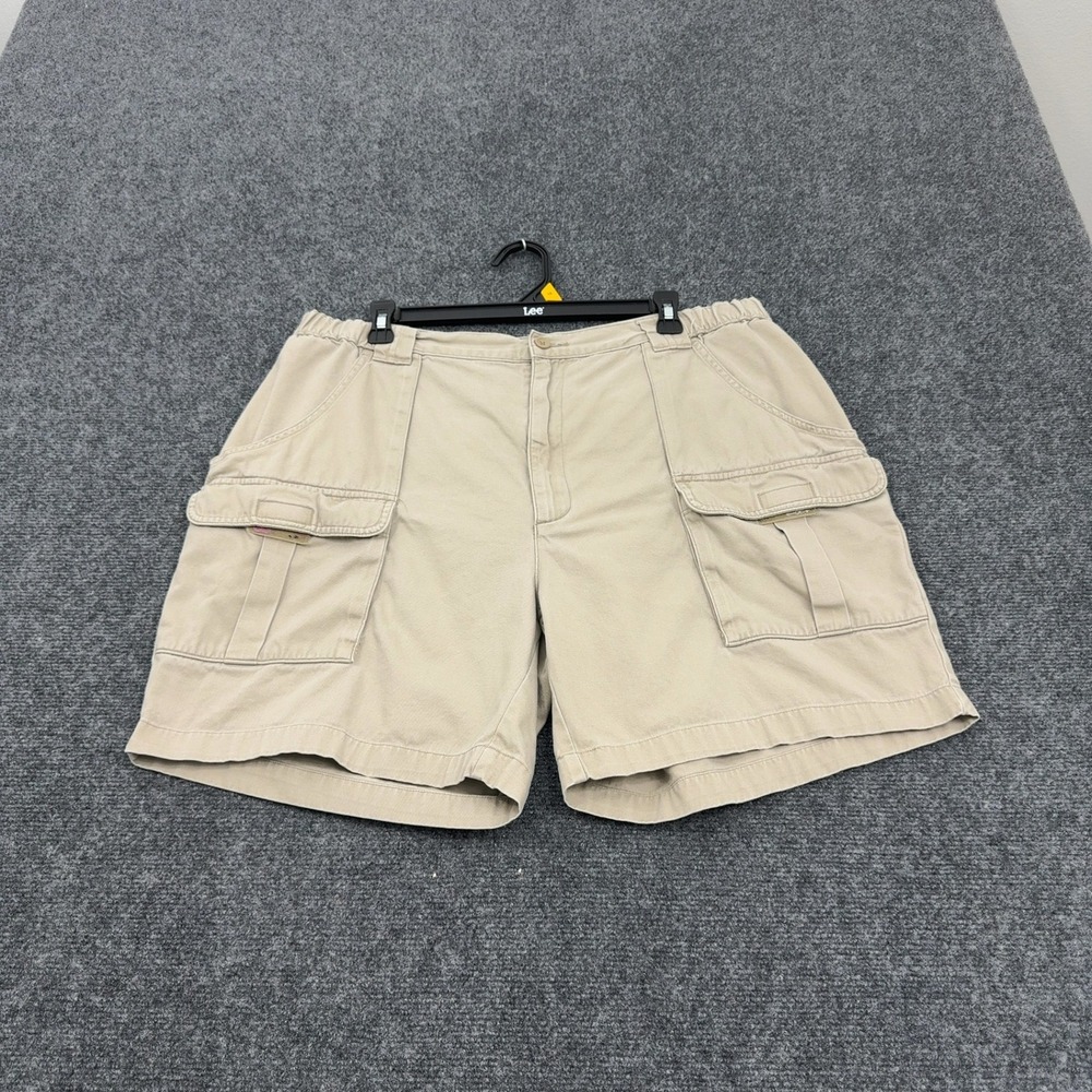 Savane Cargo Shorts Mens 38 British Khaki Cotton Utility Gorpcore Outdoor Casual